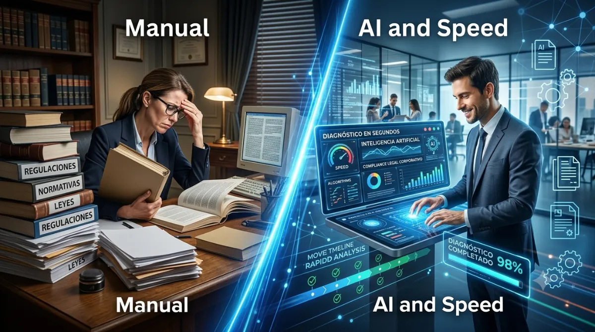De la Consulta Manual al Diagnóstico en Segundos: Cómo la Inteligencia Artificial Transforma el Compliance Legal Corporativo